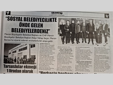 Başkan Vahap Seçer'den Ziyaret