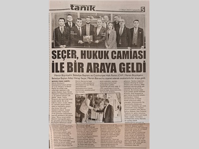 Başkan Vahap Seçer'den Ziyaret