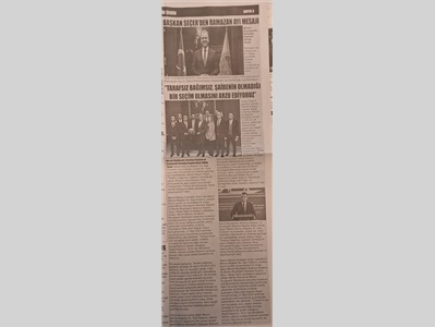 Başkan Vahap Seçer'den Ziyaret