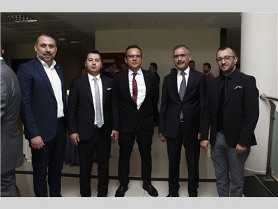 MERSİN ADLİYESİ'NDE BAYRAMLAŞMA MERASİMİ YAPILDI