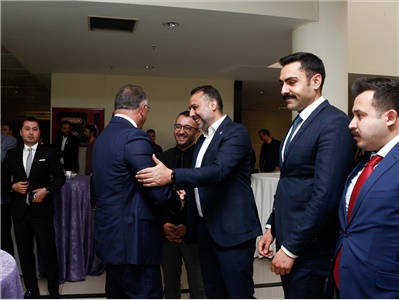 MERSİN ADLİYESİ'NDE BAYRAMLAŞMA MERASİMİ YAPILDI