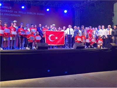 BARO BAŞKANIMIZ AV. GAZİ ÖZDEMİR, 15 TEMMUZ ANMA ETKİNLİKLERİNE KATILDI