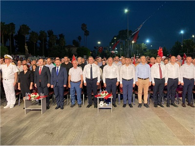BARO BAŞKANIMIZ AV. GAZİ ÖZDEMİR, 15 TEMMUZ ANMA ETKİNLİKLERİNE KATILDI