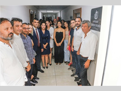 MESLEKTAŞIMIZIN OFİS AÇILIŞINA KATILDIK