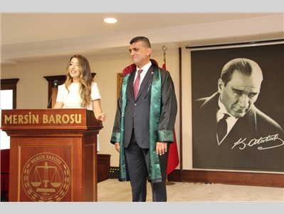 STAJYER AVUKATLARIMIZIN CÜBBE GİYME HEYECANI