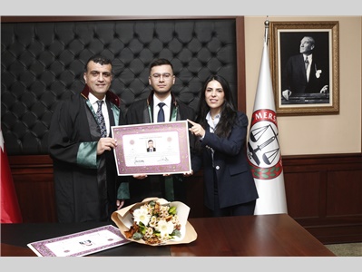 6 STAJYER AVUKATIMIZ, AVUKATLIK RUHSATNAMESİNİ ALDI