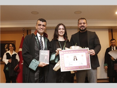 6 STAJYER AVUKATIMIZ, AVUKATLIK RUHSATNAMESİNİ ALDI
