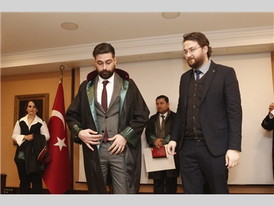 6 STAJYER AVUKATIMIZ, AVUKATLIK RUHSATNAMESİNİ ALDI