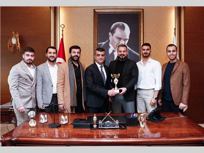 ERKEK VOLEYBOL TAKIMIMIZ TURNUVADAN ÜÇÜNCÜLÜK KUPASIYLA DÖNDÜ