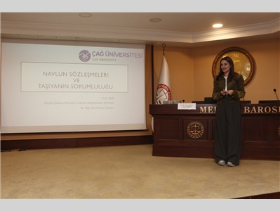 TİCARET HUKUKU KOMİSYONUMUZ TARAFINDAN SEMİNER DÜZENLENDİ