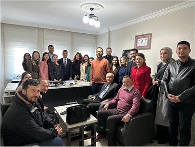 SİLİFKE ' DE MESLEKTAŞLARIMIZIN OFİS AÇILIŞINA KATILDIK