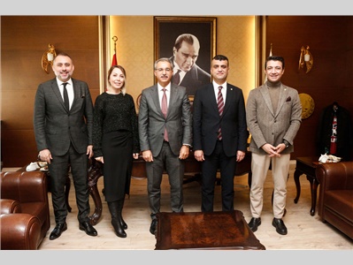 MERSİN 1. İDARE MAHKEMESİ BAŞKANI SAYIN MAHMUT TAŞÇI ' DAN ZİYARET