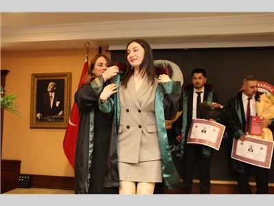 14 STAJTER AVUKATIMIZ, AVUKATLIK RUHSATNAMESİNİ ALDI