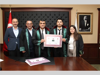14 STAJTER AVUKATIMIZ, AVUKATLIK RUHSATNAMESİNİ ALDI