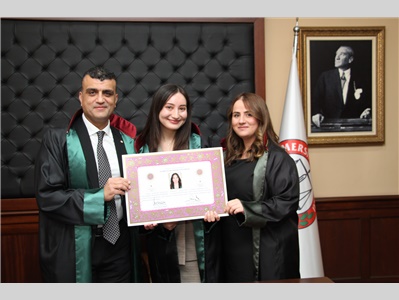 14 STAJTER AVUKATIMIZ, AVUKATLIK RUHSATNAMESİNİ ALDI