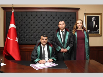 14 STAJTER AVUKATIMIZ, AVUKATLIK RUHSATNAMESİNİ ALDI
