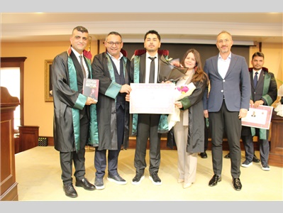 14 STAJTER AVUKATIMIZ, AVUKATLIK RUHSATNAMESİNİ ALDI