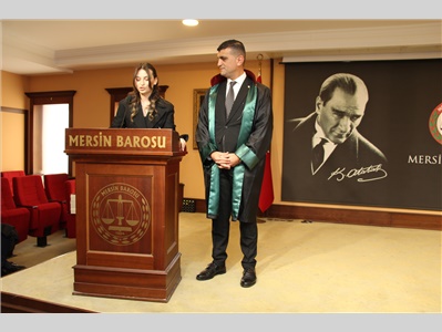 14 STAJTER AVUKATIMIZ, AVUKATLIK RUHSATNAMESİNİ ALDI