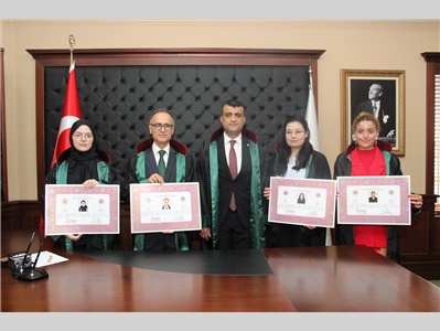5 STAJYER AVUKATIMIZ CÜBBE GİYDİ