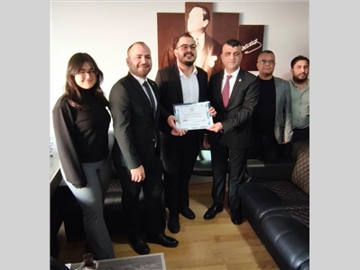 MESLEKTAŞIMIZIN OFİS AÇILIŞINA KATILDIK