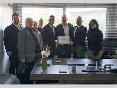 MESLEKTAŞIMIZIN OFİS AÇILIŞINA KATILDIK