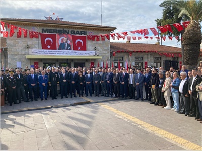 ATATÜRKÜN MERSİNE GELİŞİNİN 101. YILINI GURURLA KUTLADIK