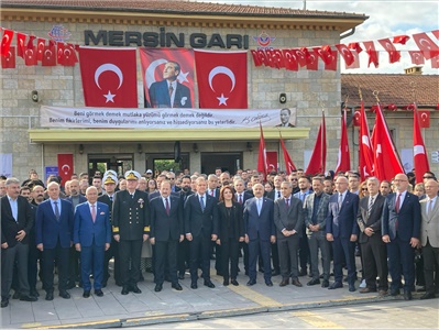 ATATÜRKÜN MERSİNE GELİŞİNİN 101. YILINI GURURLA KUTLADIK