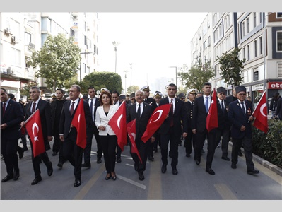 ATATÜRK’ÜN MERSİN’E GELİŞİNİN 102. YIL DÖNÜMÜNÜ GURURLA KUTLADIK