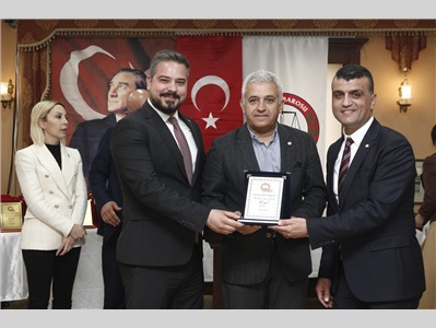 AVUKATLIK MESLEĞİNDE 60, 50, 40,  30 ve 25 YILINI DOLDURAN DUAYEN AVUKATLARIMZA PLAKET TAKDİM EDİLDİ