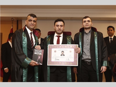 9 STAJYER AVUKATIMIZ CÜBBE GİYDİ