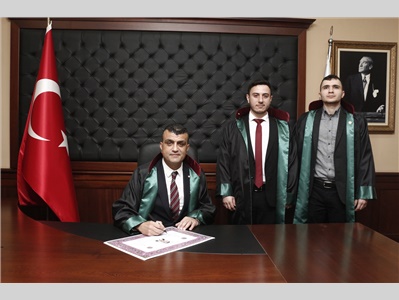 9 STAJYER AVUKATIMIZ CÜBBE GİYDİ