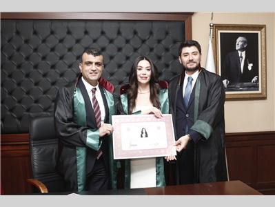 9 STAJYER AVUKATIMIZ CÜBBE GİYDİ
