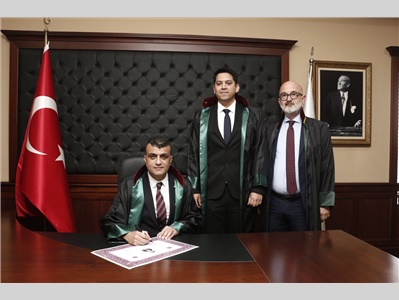 9 STAJYER AVUKATIMIZ CÜBBE GİYDİ
