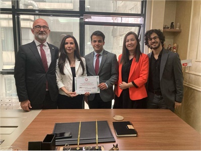 MESLEKTAŞIMIZIN OFİS AÇILIŞINA KATILDIK