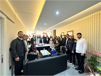 MUT ' DA MESLEKTAŞIMIZIN OFİS AÇILIŞINA KATILDIK