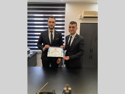 MESLEKTAŞIMIZIN OFİS AÇILIŞINA KATILDIK