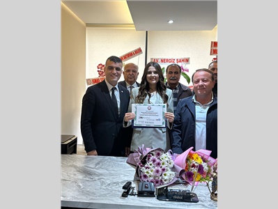 MUT ' DA MESLEKTAŞIMIZIN OFİS AÇILIŞINA KATILDIK