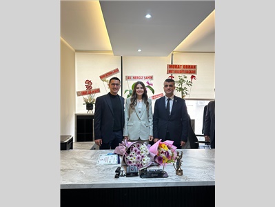 MUT ' DA MESLEKTAŞIMIZIN OFİS AÇILIŞINA KATILDIK