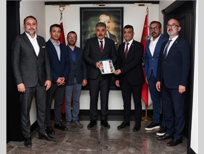 BARO YÖNETİMİMİZDEN, MERSİN İL EMNİYET MÜDÜRÜ KAMİL KARABÖRKE ZİYARET