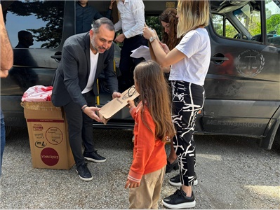 DİLEK PANOSU PROJESİ İLE ÇOCUKLAR HAYALLERİNE KAVUŞTU