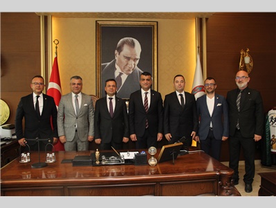 BAŞMÜFETTİŞLERDEN BAROMUZA NEZAKET ZİYARETİ