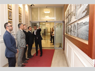 BAŞMÜFETTİŞLERDEN BAROMUZA NEZAKET ZİYARETİ
