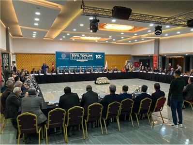 BARO BAŞKANIMIZ AV. GAZİ ÖZDEMİR, ‘SİVİL TOPLUM BULUŞMASI’ TOPLANTISINA KATILDI