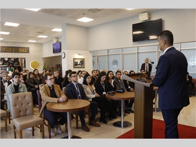 ÇAĞ ÜNİVERSİTESİ GENÇ HUKUKÇULAR KULÜBÜ ÜYELERİ BAROMUZU ZİYARET ETTİ