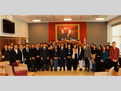 ÇAĞ ÜNİVERSİTESİ GENÇ HUKUKÇULAR KULÜBÜ ÜYELERİ BAROMUZU ZİYARET ETTİ