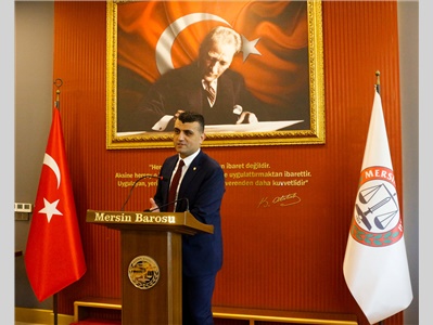 ÇAĞ ÜNİVERSİTESİ GENÇ HUKUKÇULAR KULÜBÜ ÜYELERİ BAROMUZU ZİYARET ETTİ