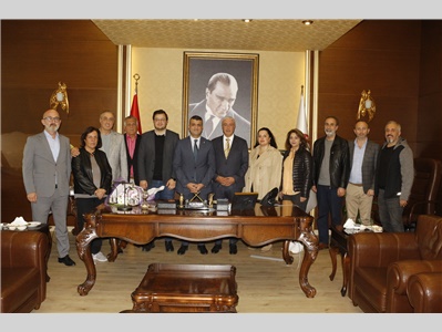CHP YENİŞEHİR BELEDİYE BAŞKAN ADAY ADAYI AZİZ DURDU ZİYARET ETTİ