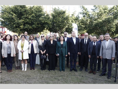 BARO YÖNETİMİ, AVUKAT SÜREYYA AĞAOĞLU PARKI'NIN AÇILIŞ TÖRENİNE KATILDI