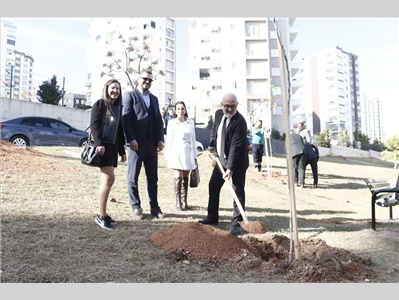BARO YÖNETİMİ, AVUKAT SÜREYYA AĞAOĞLU PARKI'NIN AÇILIŞ TÖRENİNE KATILDI