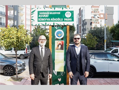 BARO YÖNETİMİ, AVUKAT SÜREYYA AĞAOĞLU PARKI'NIN AÇILIŞ TÖRENİNE KATILDI